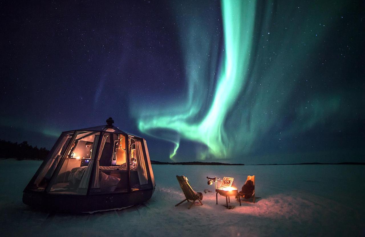 Aurora Igloo With Private Hot Tub By Invisible Forest *