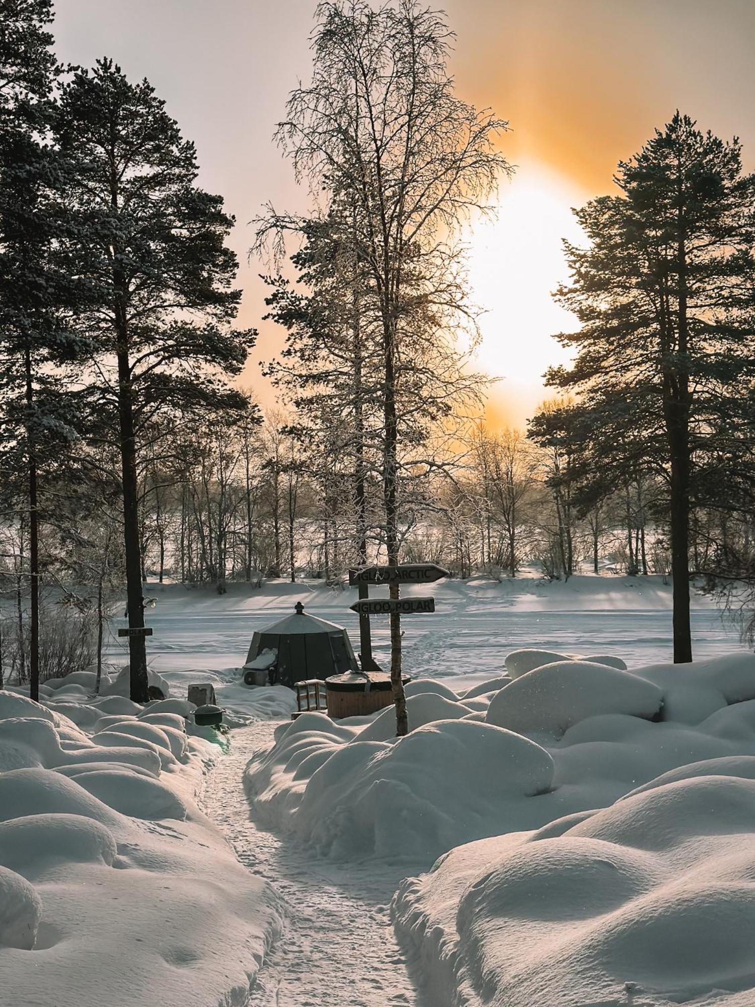 Роскошный шатер Aurora Igloo With Private Hot Tub By Invisible Forest